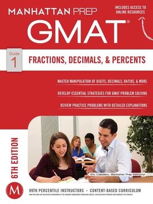 cover image of GMAT Fractions, Decimals, & Percents